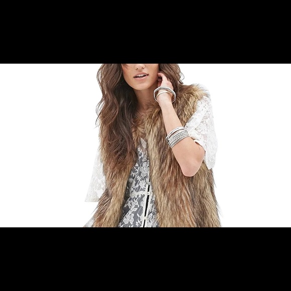 Fur Vest ONLY M - Picture 1 of 3